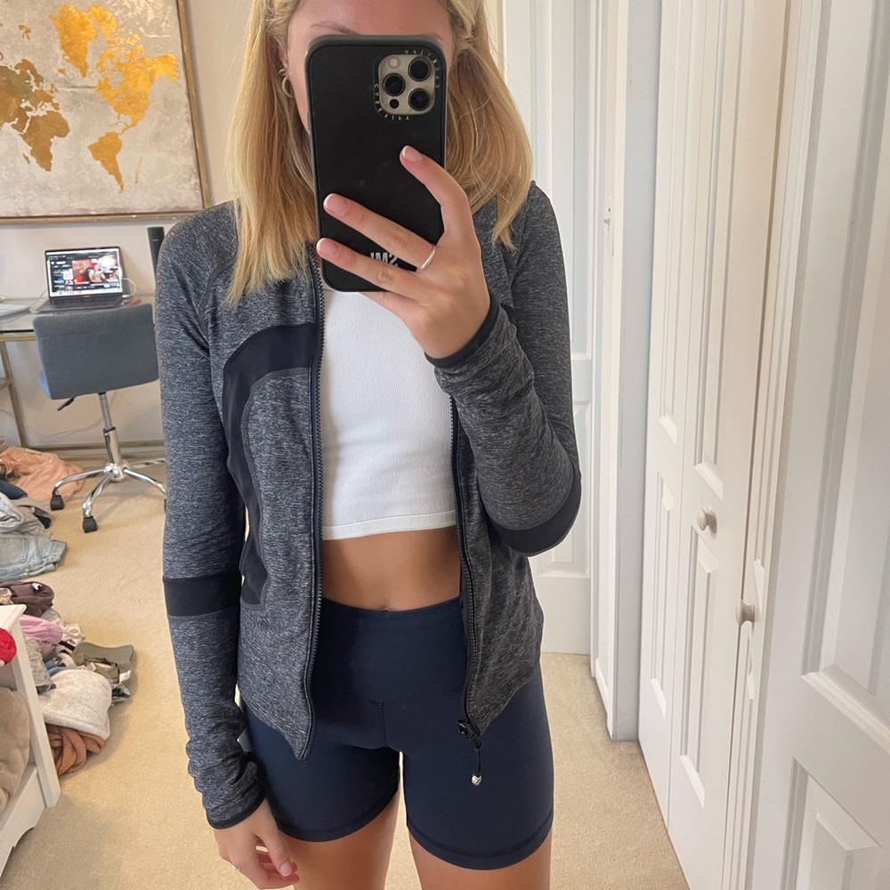 Lulu Reversible Zip Up Jacket